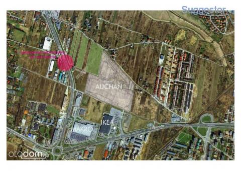 Działka inwestycyjna 0.85 ha w ok. MAKRO